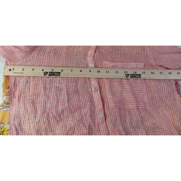 Soft Surroundings Boho Floral Striped Paisly Hippie Lightweight Long Sleeve... - Picture 6 of 10